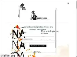 Sites similar to escritoresquenadielee.com