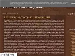 Sites similar to escritosociologicos.blogspot.com