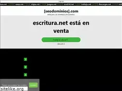 Sites similar to escritura.net