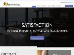 Sites similar to escrowheights.com