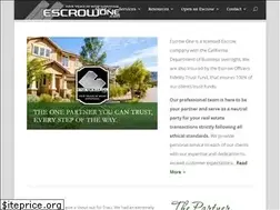 Sites similar to escrowone.com
