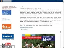 Sites similar to escuela-de-marte.blogspot.com