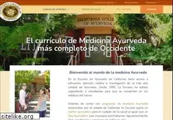 Sites similar to escuelaayurveda.com