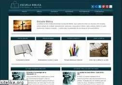 Sites similar to escuelabiblica.com