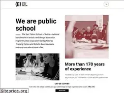 Sites similar to escueladeartesantelmo.es
