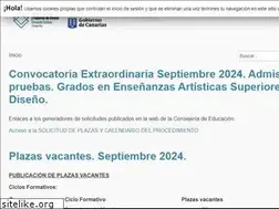 Sites similar to escueladeartetenerife.com