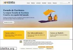 Sites similar to escueladeescritores.com