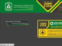 Sites similar to escueladegendarmeria.gob.cl