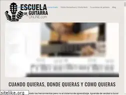 Sites similar to escueladeguitarraonline.com