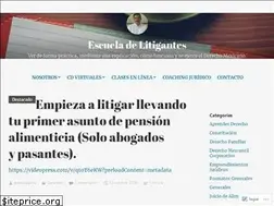 Sites similar to escueladelitigantes.com