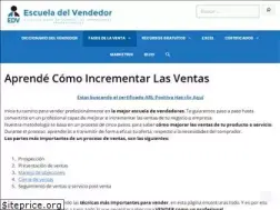 Sites similar to escueladelvendedor.info