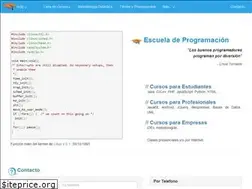 Sites similar to escueladeprogramacion.es