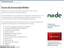 Sites similar to escuelajavascript.com