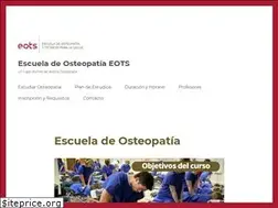 Sites similar to escuelaosteopatiaeots.es
