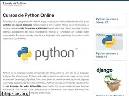 Sites similar to escuelapython.com