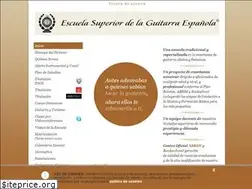 Sites similar to escuelasuperiordeguitarra.es