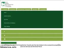 Sites similar to esehospicaldas.gov.co