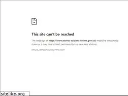 Sites similar to esehsc-saldana-tolima.gov.co