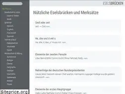 Sites similar to eselsbruecken.info