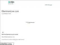 Sites similar to eseminarslive.com
