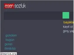 Sites similar to esensozluk.com