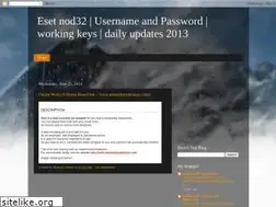 Sites similar to esetnod32-uskeys.blogspot.com
