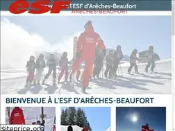 Sites similar to esf-areches-beaufort.com