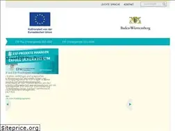 Sites similar to esf-bw.de