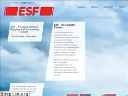 Sites similar to esf-shipping.com