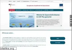 Sites similar to esf.de