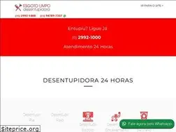 Sites similar to esgotolimpodesentupidora.com.br