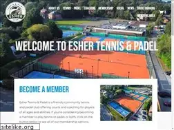 Sites similar to eshertennis.co.uk