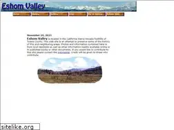 Sites similar to eshomvalley.com