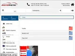 Sites similar to eshopautopetr.cz