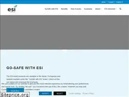 Sites similar to esi-europe.org