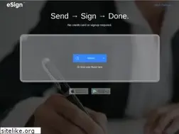 Sites similar to esign.com