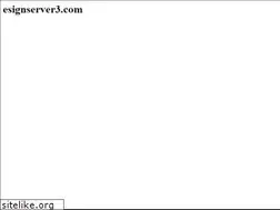 Sites similar to esignserver3.com