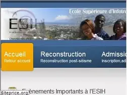 Sites similar to esih.edu