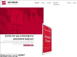 Sites similar to esitsozluk.com