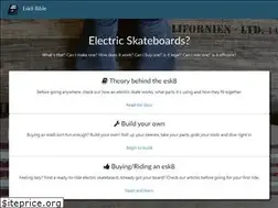 Sites similar to esk8bible.com