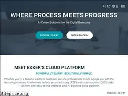 Sites similar to esker.com