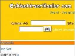 Sites similar to eskisehirseriilanlar.com