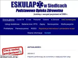 Sites similar to eskulap-siedlce.pl