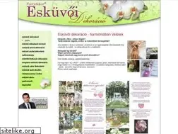 Sites similar to eskuvo-dekor.hu