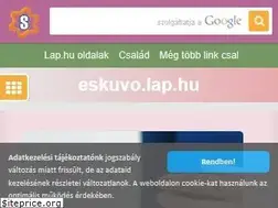 Sites similar to eskuvo.lap.hu