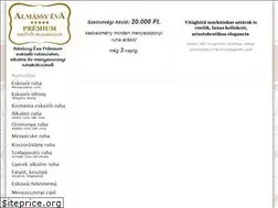 Sites similar to eskuvoialkalmiruhaszalon.hu