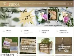 Sites similar to eskuvoidekor.com