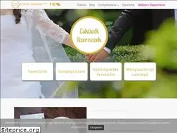 Sites similar to eskuvotszervezek.hu