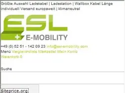 Sites similar to esl-emobility.com