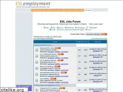 Sites similar to esl-jobs-forum.com